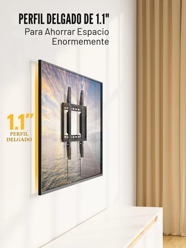 Miniatura 2 de Soporte de pared para TV Mounting Dream fijo para la mayoría de televisores LED, LCD y plasma de 26 a 60 pulgadas, soporte de montaje de pared