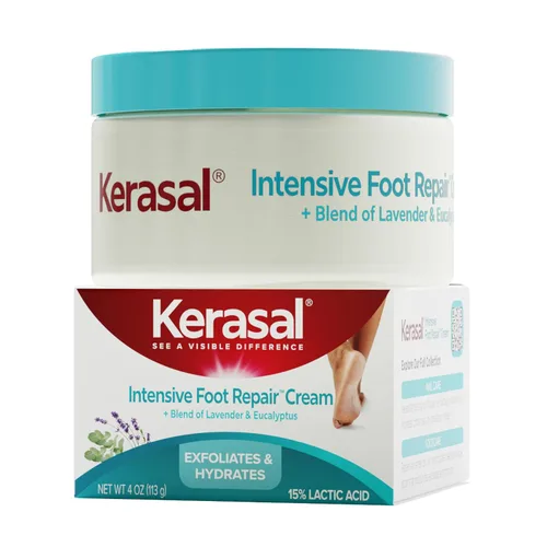 Miniatura 11 de Kerasal Ungüento curativo intensivo de la piel para reparación de pies, 1 onza y calcetines de gel hidratantes, (el embalaje puede variar)