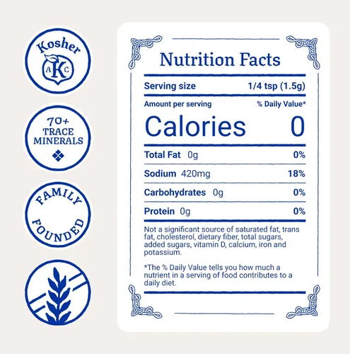 Miniatura 11 de Celtic Sea Salt Kosher - Sal marina sin refinar, de confianza en el chef, cosechada de forma sostenible, certificado GMP, cocina, hornear