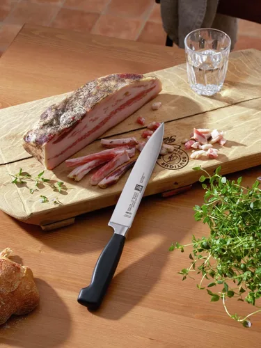 Miniatura 4 de Zwilling Cuchillo de rebanar Four Stars PlataNegro