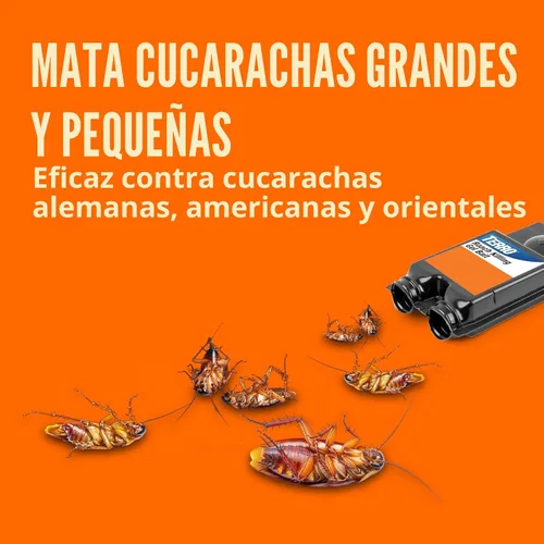 Miniatura 8 de TERRO T506SR - Estaciones de cebo de gel para cucarachas sin ensuciar, paquete de 12, mata cucarachas donde se esconden, se reproducen y anidan