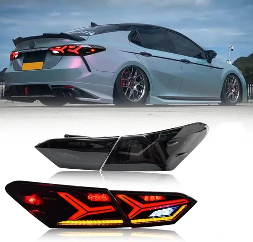 Miniatura 13 de Nuevas luces traseras para Toyota Camry Luz trasera 2018-2023 SE LE XSE XLE TRD Ensamblaje de luces traseras 8ª generación Accesorios Estilo Lambor