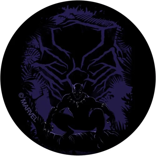 Miniatura 3 de Marvel Black Panther King T'Challa Forest Mask PopSockets PopGrip: agarre intercambiable para teléfonos y tabletas