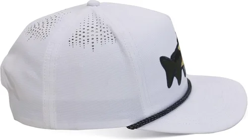 Miniatura 46 de Paramount Outdoors Sombrero de pesca de trucha al atardecer, diseño de silueta de pez de montaña, sombrero para exteriores con cómodo Snapback