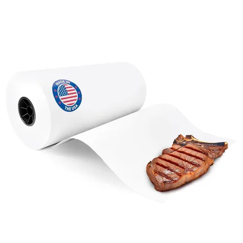 Miniatura 21 de Papel de carnicero negro de 18 x 2160 pulgadas (180 pies) – Rollo de papel de carnicero natural hecho en Estados Unidos para carne y pescado, sin