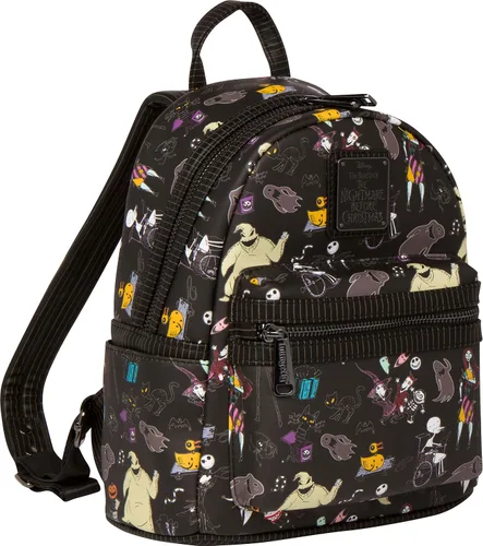 Miniatura 2 de Loungefly Disney The Nightmare Before Christmas Mini mochila Negro