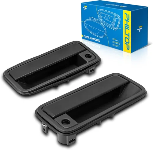 Miniatura 91 de PHILTOP Manija de puerta exterior 3 piezas delantera izquierda y derecha y trasera derecha para Chevy Express 1500/2500/3500, reemplaza # 79320