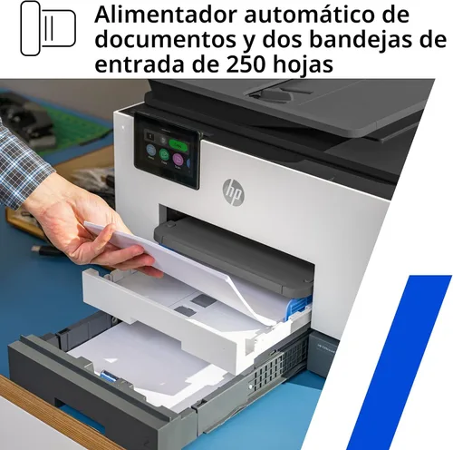 Miniatura 11 de HP OfficeJet Pro 9135e Impresora inalámbrica todo en uno a color por inyección de tinta, imprime, escanea, copia, fax, ADF, impresión a doble cara