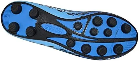 Miniatura 4 de Vizari Racer - Zapatos de fútbol para niños pequeños y pequeños, diseño gráfico único con parte superior de cuero sintético resistente, suela
