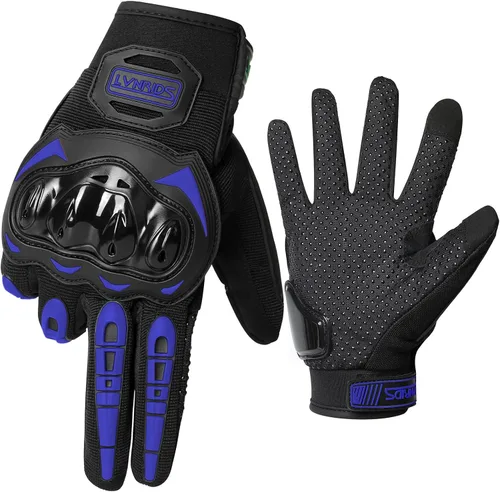 Miniatura 7 de Guantes de motocicleta con pantalla táctil para hombres y mujeres, guantes de carreras para motocross, BMX, ATV, MTB, ciclismo