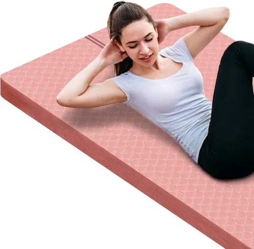 Miniatura 28 de nuveti Tapete Grande para Ejercicios - Tapete de Yoga de 15mm/20mm/30mm de Grosor Tapete de Ejercicios para Fitness, Yoga, Pilates, Estiramientos