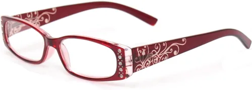 Miniatura 4 de Kerecsen 4 pares de gafas de lectura para mujer, bisagra de resorte con lectores de patrón láser
