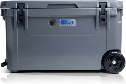 Miniatura 10 de Blue Coolers Ark Series 100-110 Quarts, enfriador de hielo moldeado por roto Gran baúl de hielo con capacidad para hasta 10 días Blanco ártico
