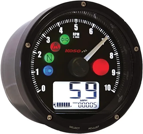 Velocímetro Multifunción color Negro TNT-01 marca Koso BA035K00