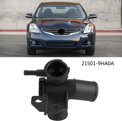 Miniatura 7 de 21501-9HA0A Cuello de relleno de radiador en línea, cuello de relleno de radiador de automóvil Keenso Brida de salida de agua para Nissan Altima