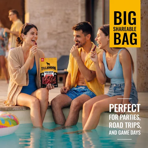 Miniatura 5 de Tillamook Country Smoker Zero Sugar Original Keto Friendly Salchichas ahumadas, 10 onzas (paquete de 2)