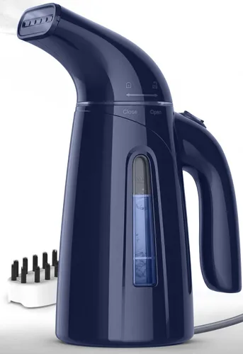 Miniatura 11 de OGHom Vaporizador para ropa, vaporizador de ropa portátil, vaporizador de mano para prendas, 240 ml, gran capacidad, 700W, plancha de vapor de viaje