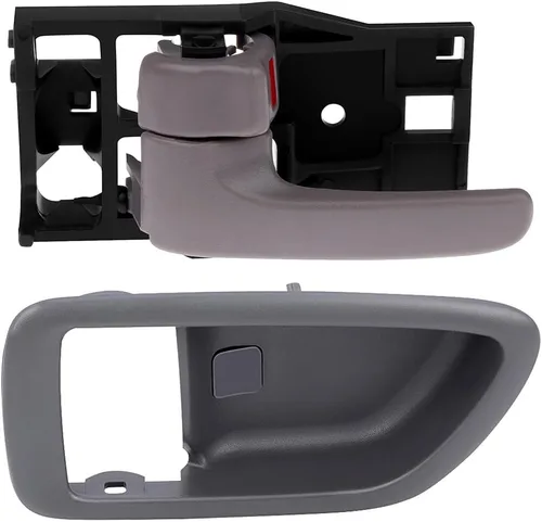 OCPTY Manijas de puerta interiores delanteras y traseras del lado izquierdo del conductor de repuesto para Toyota Sequoia 2001-2007 para Toyota