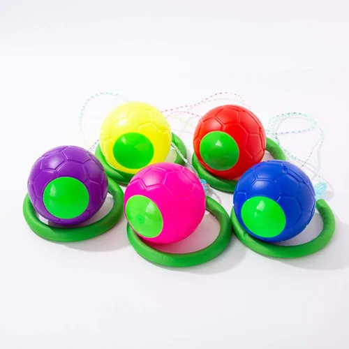 Miniatura 2 de BESPORTBLE 4 bolas de salto para niños, anillo de salto de tobillo, juguete de pelota de ejercicio para niños