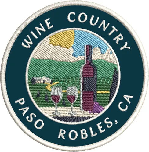 Miniatura 7 de Vinyard - Wine Country - Paso Robles, California 3.5 pulgadas bordado DIY hierro o coser parches decorativos vacaciones aventura tema novedad