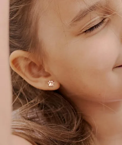 Miniatura 6 de INFUSEU Aretes de plata de ley para mujeres y niñas, bonitos aretes de animales, Plata de ley