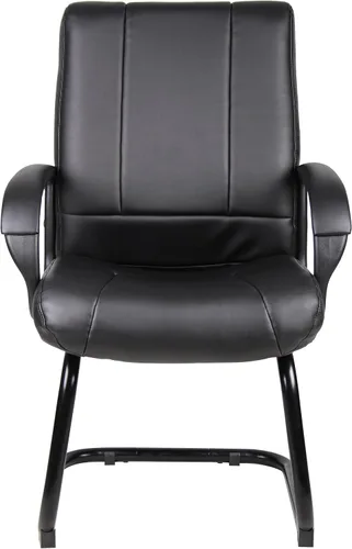 Miniatura 5 de Boss Office Products Coressoft B7909 - Silla de invitados con respaldo medio, color negro, 250