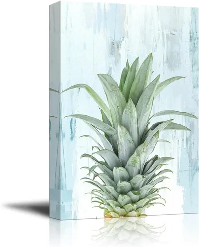Miniatura 28 de wall26 Lienzo decorativo para pared, diseño de planta suculenta sobre fondo de estilo retro, arte moderno para el hogar, listo para colgar, 12.0 x