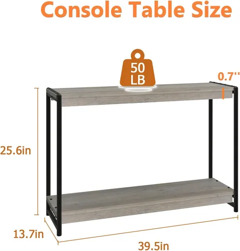 Miniatura 2 de OMTech Mesa auxiliar, gris
