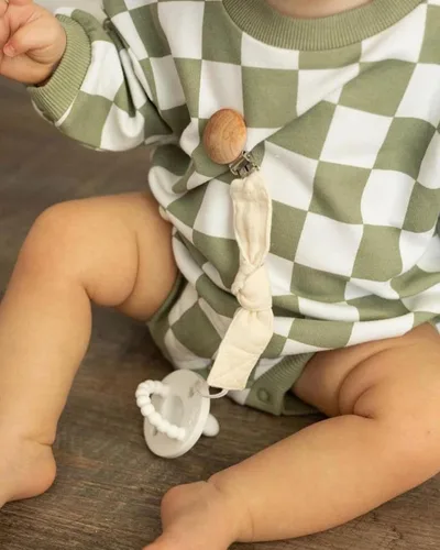 Miniatura 9 de Karuedoo Sudadera a cuadros para bebé niño y niña, mameluco de gran tamaño, manga larga, con burbujas, ropa neutra para otoño