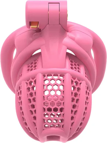 Miniatura 7 de Jaula de castidad para hombre, dispositivos de castidad masculina, jaula de pene pequeña para hombres, jaula de castidad plana BDSM Cage F001