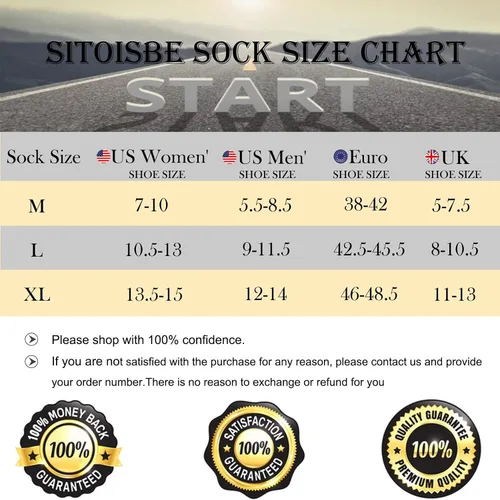 Miniatura 2 de SITOISBE Calcetines deportivos de compresión no Show para hombres y mujeres circulación paquete de 48