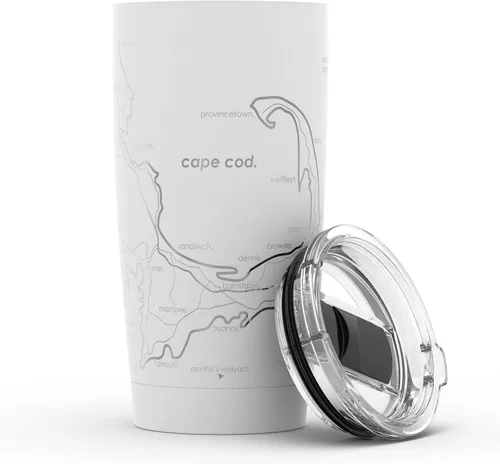 Miniatura 18 de Well Told Vaso de café aislado con diseño grabado de mapa de Atlanta Georgia, taza de acero inoxidable grabada (20 onzas, negro) con diseño de mapa