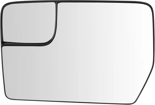 Miniatura 140 de TRQ Cristal de espejo izquierdo compatible con Chevrolet Silverado 1500 GMC Sierra 1500 2019-2021