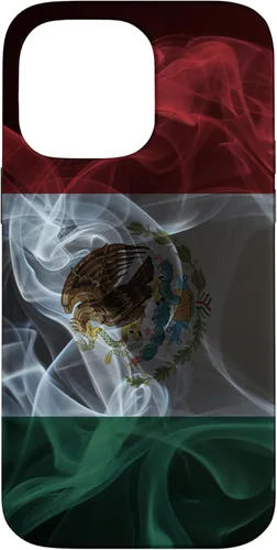 Miniatura 20 de iPhone 11 Smoky Mexico Flag - Funda de orgullo mexicano estilo humo