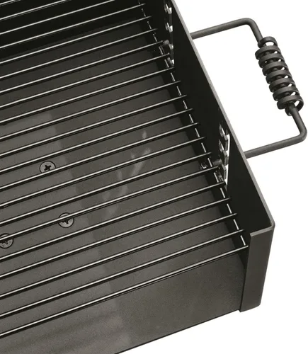 Miniatura 4 de Guide Gear Parrilla de barbacoa de carbón resistente estilo parque para campamento, cocina al aire libre, patio trasero, patio, parrillas