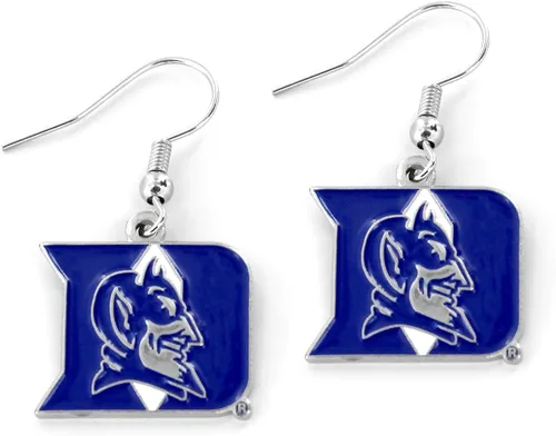 Miniatura 11 de aminco NCAA Pendientes colgantes con logo de la NCAA para adultos unisex