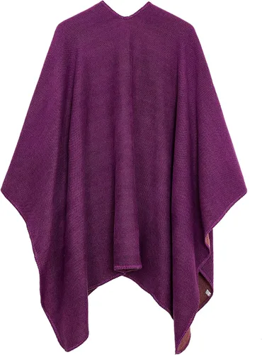 Miniatura 96 de Urban CoCo Poncho de colores para mujer, chal con frente abierto, color en bloques