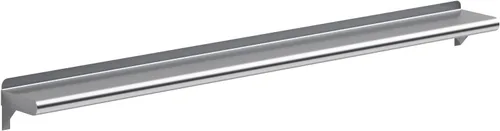 AmGood Estante de pared de acero inoxidable de 60 pulgadas de largo x 6 pulgadas de profundidad | Certificado NSF | Estantería de metal para