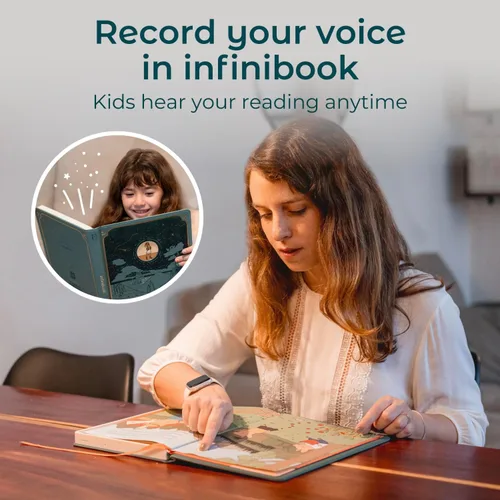 Miniatura 3 de Cali's Books Goldilocks and The Three Bears - Infinibook Reader Libros de cuentos grabables para niños, lector de libros de audio interactivo