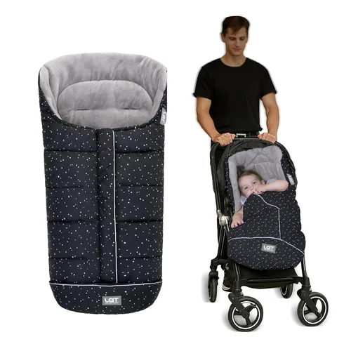 Miniatura 9 de LAT - Saco de dormir para bebé, cálido, universal, saco de dormir para cochecito para clima frío, saco impermeable para niños pequeños