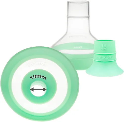 Miniatura 19 de Nenesupply Protector de pecho de brida de 0.748 in compatible con piezas de bomba y extractores de leche Lansinoh. Reemplazo al paramanta Lansinoh