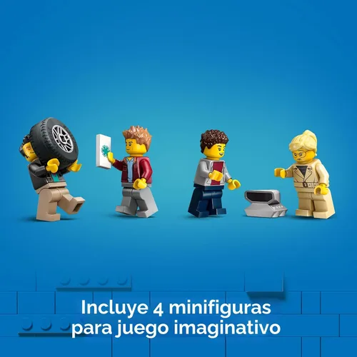 Miniatura 7 de LEGO City Camión Transportador de Autos con Autos Deportivos Juego de Construcción - Juguete de Camión Semi con Transportador y Remolque para Niños