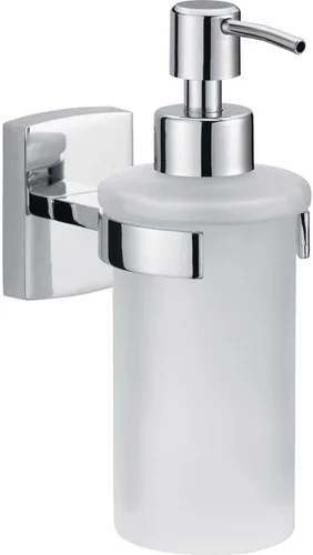 Miniatura 10 de tesa SMOOZ - Portarrollos de papel higiénico de metal cromado sin tapa para baños e inodoros de invitados, incluye solución de pegamento extraíble