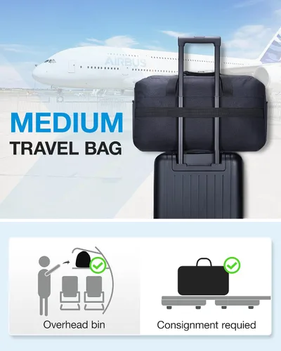 Miniatura 6 de Bolsa de viaje, Black1-40L, Bolsa de viaje