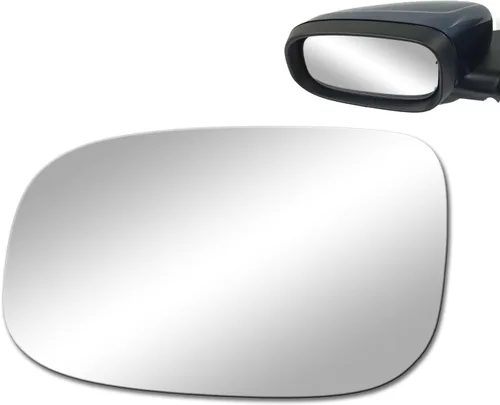 Miniatura 2 de BOOLEE Espejo de vidrio de repuesto para lado izquierdo del conductor para Volvo 2008-2013 C30 C70 2007-2011 V50 S40 S80 2007-2009 S60 2007-2010