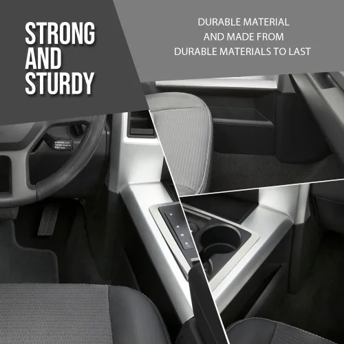 Miniatura 9 de G-PLUS Panel de extensión de consola central izquierdo y derecho compatible con DODGE RAM 1500/2010-2012 DODGE RAM 2500 3500 2009-2012