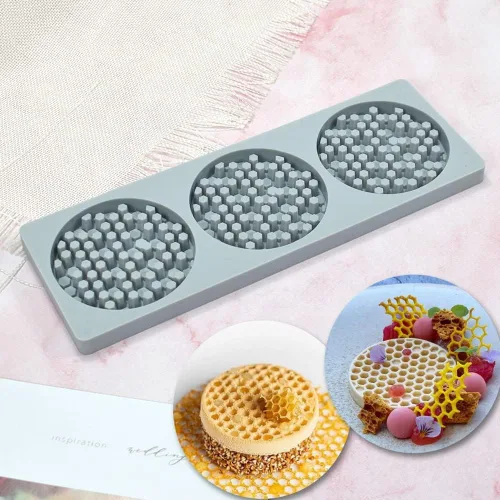 Miniatura 11 de Molde de silicona con forma de langosta y encaje para chocolate y dulces, molde 3D hueco con forma de espina de pescado para dulces, decoraciones