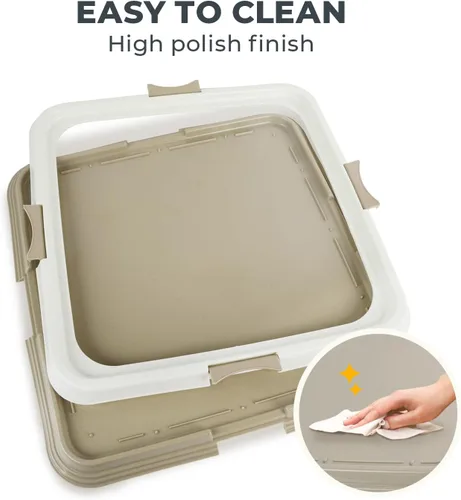 Miniatura 4 de Pawise Soporte para Almohadillas de Orina para Perros para Cachorros, Bandeja Soporte para Almohadillas de Cachorros, Almohadilla de Entrenamiento