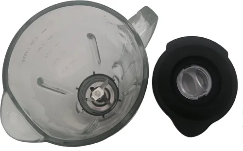 Miniatura 2 de Tarro de vidrio para licuadora de 6 tazas y tapa de frasco, compatible con Oster Classic Series OSTERIZER GALAXIE BLENDER/CHOPPER