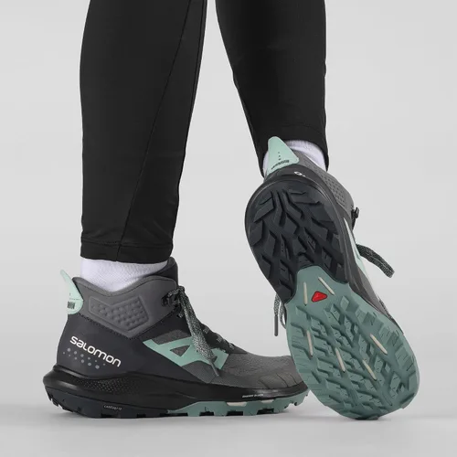 Miniatura 7 de Salomon Outpulse Mid Gore-Tex - Zapatos de senderismo para mujer, Gris